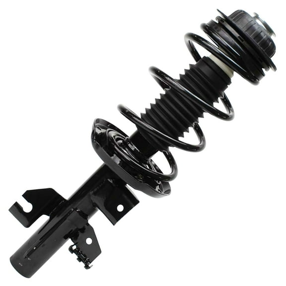 Detroit Axle - Front Right Passenger Side Strut w/ Coil Spring Assembly Replacement for 2013 2014 2015 2016 Dodge Dart