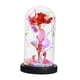 thumbnail image 3 of Rosa en cúpula de cristal, rosa artificial con cubierta de cristal, regalos creativos únicos para el Día de San Valentín para escritorio, Día de San Rojo, 3 of 8