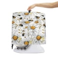 thumbnail image 7 of TSOVTHRID Daisy Bee Pattern Kitchen Stand Mixer Cover with Top Handle and Storage Bags Waterproof Kitchen Appliance Dust Cover Portable Polyester Coffee Maker Cover for 4.5-5 Quart Stand Mixer,S, 7 of 7