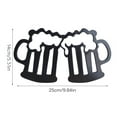 thumbnail image 3 of Modern Bar Wall Decor Cheers Theme Decorative Hanging For Home Bar Decorative Beer Mug Wall Art Cheers Metal Wall Decor, 3 of 6
