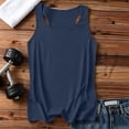 thumbnail image 5 of Yourumao Muscle Tank Tops for Men Breathable Loose Athletic Tanks Solid Basic Tees Wide Scoop Neck Summer Activewear Shirts, 5 of 5