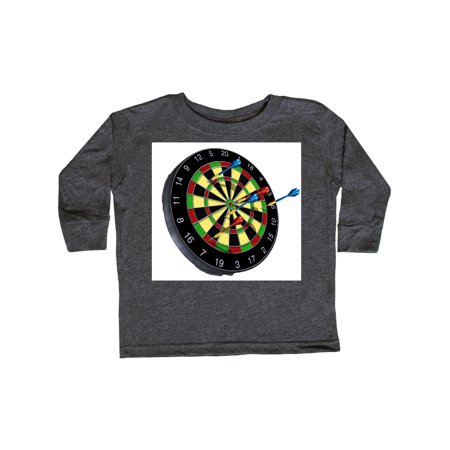 

Inktastic Dart Board Gift Toddler Boy or Toddler Girl Long Sleeve T-Shirt