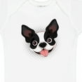 thumbnail image 4 of Inktastic Boston Terrier Dog Gift Boys or Girls Baby Bodysuit, 4 of 5
