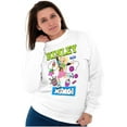 thumbnail image 4 of XOMG POP Kinley Popstar Dream Cartoon Women Plus Size Sweatshirt Brisco Brands 2X, 4 of 5