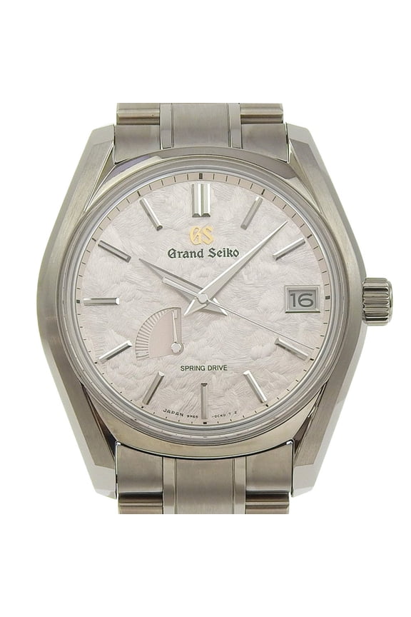 Pre-Owned Grand Seiko SEIKO 9R65 0DG0 SBGA443 watch with a Hanaikada (flower...