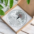 thumbnail image 6 of 8'' Memorial Garden Stone for Loss of Loved One, Condolences Sympathy Gift, Weatherproof Outdoor Memorial Garden Stones, Remembrance Natural Stone with Stand, Card, Cardinal A Limb Has Fallen, 6 of 8