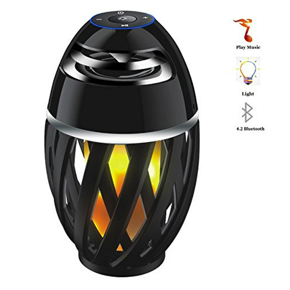 Led Lamp Speaker, Table Lamp Bluetooth Night Light Outdoor/Indoor Portable Stereo Bluetooth