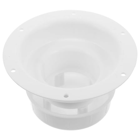 Luxshiny Easy Install White Rv Roof Vent Cap Replacement with Complete Kit for Plumbing and Ventilation