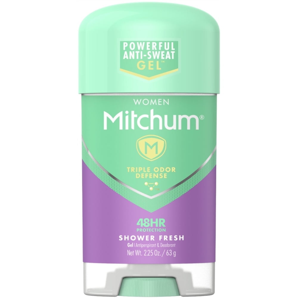 5 Pack - Mitchum Anti-Perspirant & Deodorant for Women Power Gel, Shower Fresh - 2.25 oz