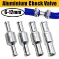 thumbnail image 4 of 6-12mm Inline One-way Non-return Check Valve Auminium Fuel Water Gas Air Vacuum, 4 of 4