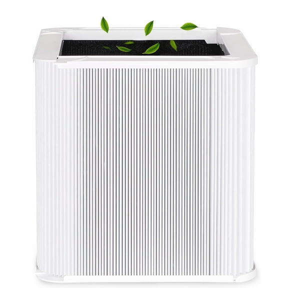 211 Replacement Filter Compatible with Blueair Blue Pure 211 and Max Air Purifier, H13 True HEPA and Activated Carbon Filter