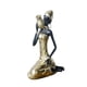 thumbnail image 3 of Estatuilla de mujer negra, escultura de mesa, artesanía hecha a mano, pieza de arte coleccionable decorativa para estudios de yoga, multiusos 215x12x12cm, 3 of 8