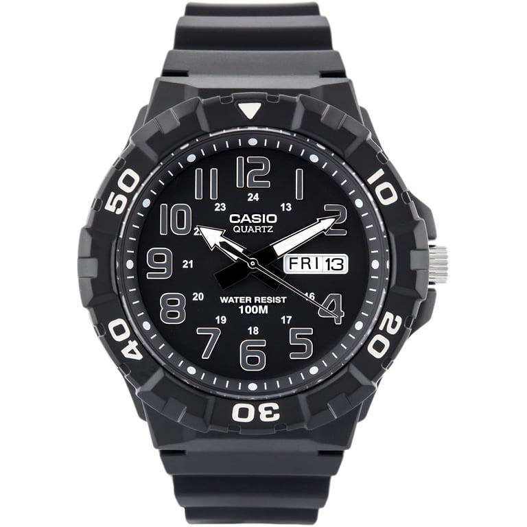 Casio Men's Classic Sport Watch Black Resin Strap photo 1