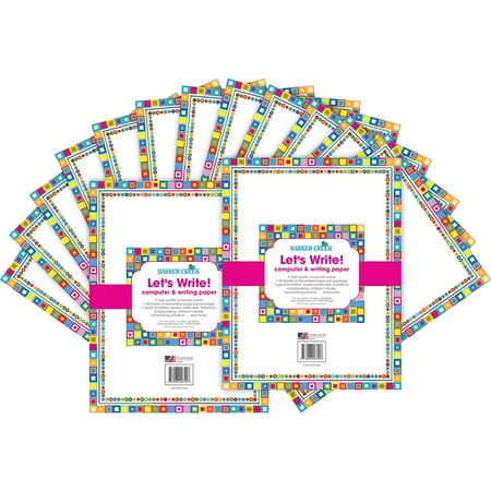 UPC: 0704068036123 | Barker Creek Retro Computer Paper ̶ 100 Sheets