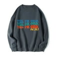 thumbnail image 1 of 2023 Chandail en Molleton Mode pour Femmes 50 % de Réduction Liquidation Mode Femme Imprimé Col Rond Manches Longues Chandails en Molleton Sans Capuche T-Shirt Hauts Amples Blouse, 1 of 2