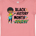 thumbnail image 4 of Inktastic Black History Month Rocks- Boy with Guitar Boys or Girls Baby T-Shirt, 4 of 5