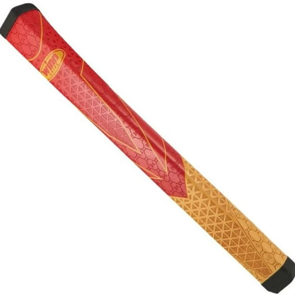 Winn Savior Pistol Lite Putter Grip (Standard, Red/Gold, WSP-RG) NEW