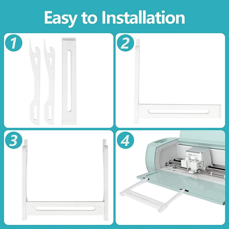 Extension Tray Compatible with Cricut Explore Air 2 & Explore 3, Cricut Accessories and Supplies for Efficient Crafting, Cricut Tray Extender Holder