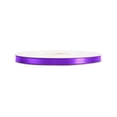 thumbnail image 2 of LaRibbons 3/8" Purple Double Face Satin Ribbon, 100 Yards, 2 of 5