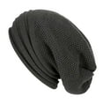 thumbnail image 2 of Slouchy Beanies for Womens Mens Winter Soft Chunky Knit Hats Ladies Skull Beanie Cold Weather Dark Gray, 2 of 3