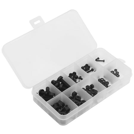 

Screw Nut Kit Screw Corrosion Resistance Non- Insulation Black For Communication Electroplating