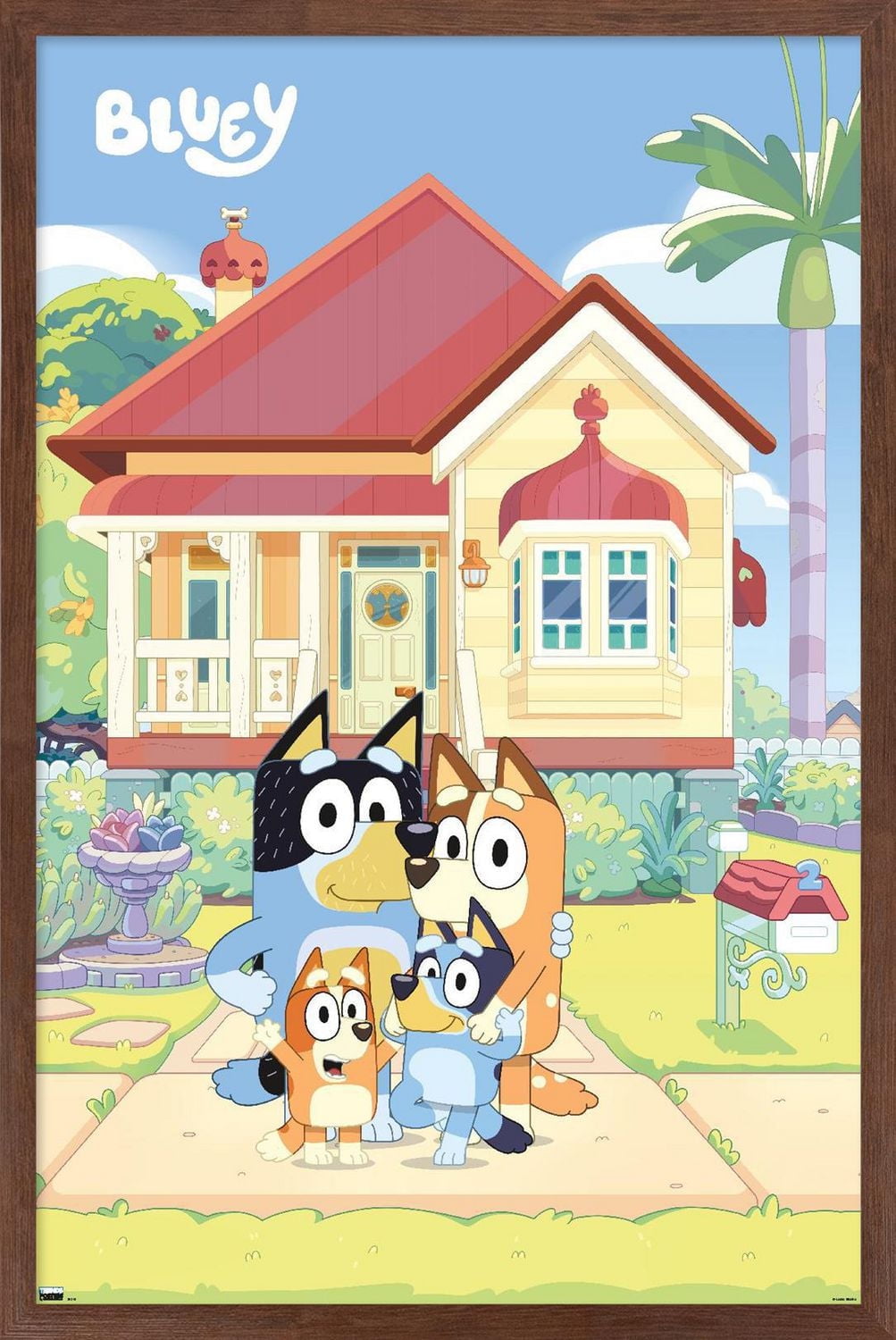 Bluey - Family Wall Poster, 22.375" x 34"