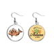 thumbnail image 1 of Fish Animal Cartoon Pendiente del lóbulo de la joyería del pendiente de la hoja del otoño Unbranded M, 1 of 3
