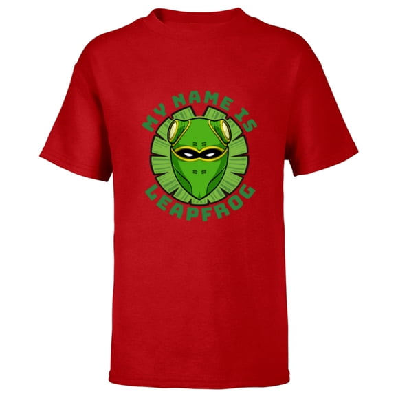 Marvel She-Hulk My Name is Leapfrog Disney  - Short Sleeve T-Shirt for Kids - Customized-Red