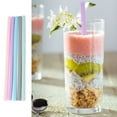 thumbnail image 5 of Yuangui 8pcs/Set Reusable Silicone Straws Eco-friendly Drinking Straw for Party Restaurant Bar (Straight Straws) (5 Straws+2 Brushes+1 Bag), 5 of 11