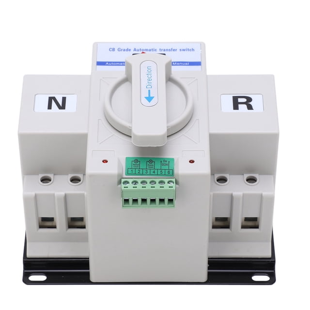 Oubit Commutateur de Transfert Automatique, 2p Commutateur de Transfert Automatique Double Commutateur de Puissance un Commutateur de Transfert Construit pour la Précision