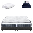 thumbnail image 1 of Colchón King SIze Cardona Spring Air+ Protector de Colchón Cloud + Sábanas Softy, 1 of 7