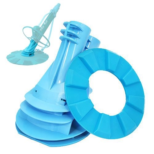 XtremepowerUS Pool Cleaner Parts Replacement Main Body Set W/Foot Pad For Kreepy Krauly Pool
