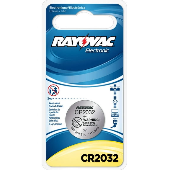 RAYOVAC CR2032 LITHIUM KEYLESS ENTRY BATTERY
