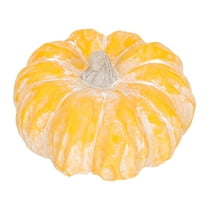 OATIPHO Fake Pumpkin Ceramic Pumpkin Decor Photo Prop for Decorators 1Set