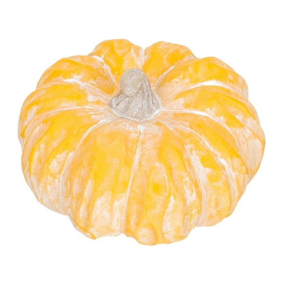 OATIPHO Fake Pumpkin Ceramic Pumpkin Decor Photo Prop for Decorators 1Set