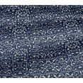 thumbnail image 4 of oneOone Cotton Jersey Indigo Blue Fabric Abstract Block Sewing Craft Projects Fabric Prints By Yard 58 Inch Wide, 4 of 4
