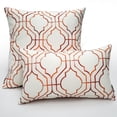 thumbnail image 3 of Biltmore Gate Orange Throw Pillow 12x20 Cotton Rectangle with Polyfill Insert, 3 of 4