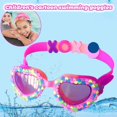 thumbnail image 2 of Cartoon Kids Swimming Goggles Anti-Fog Anti-Leakage UV Protection Soft Silicone, 2 of 5