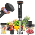 thumbnail image 1 of Cordless Stick Immersion Blender 5-in-1, Ritus 13000RPM Soup Blender Rechargeable Handheld Mixer For Baby Food & Smoothies, Variable Speed, Dishwashe, 1 of 9