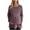 Purple, variant on Fnooota Long Sleeve Tops for Maternity, Crew Neck Pullover Stretchy Knitted Pregnancy Clothes Khaki Size S-3XL