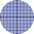 thumbnail image 1 of Ahgly Company Machine Washable Indoor Square Transitional Slate Blue Area Rugs, 3' Square, 1 of 7