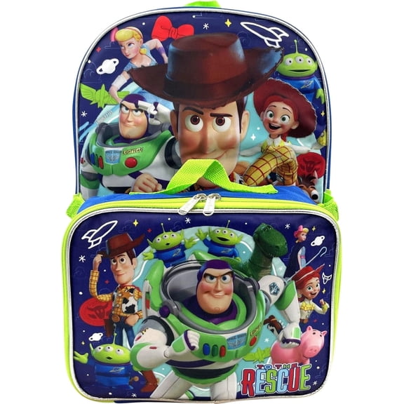 CTM Kids Toy Story 16 Inch Backpack with Lunchbox