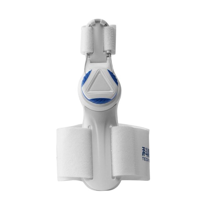 Férula para juanetes Corrector de dedo gordo del pie Perilla ajustable Hallux Valgus (Azul) Ygjytge Cuidado Belleza