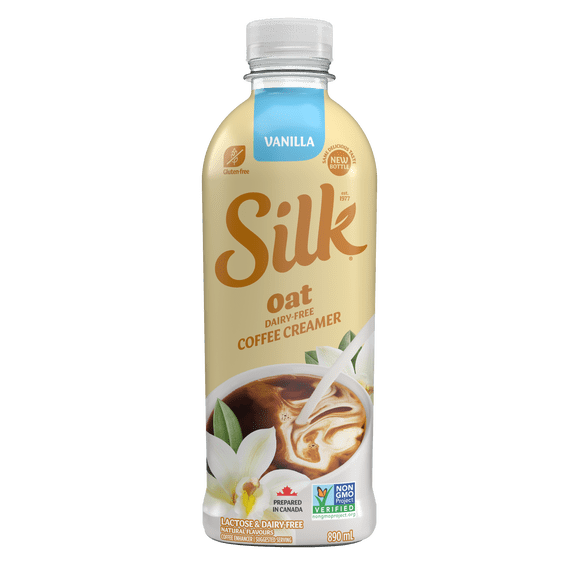 Silk Crème à Café d'Avoine, Vanille, Sans Produits Laitiers