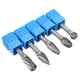thumbnail image 1 of Juego de fresas de Carburo BuyWeek 5 piezas 6 x 10 mm doble corte, 1 of 9