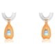 thumbnail image 2 of Cepillo de silicona Kearding en forma de U para niños 2Conjunto naranja S, 2 of 6