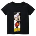 thumbnail image 3 of 2024 Nueva camiseta de verano con combinación de letras para niños de alta calidad Disney Mickey Mouse Font ABCDEF camiseta de manga corta para niños, 3 of 5