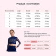thumbnail image 7 of vastwit Kids Girls Sparkly Rhinestone Sheer Mesh Long Sleeve Shirt Skating Gymnastics Lyrical Dance Crop Top Navy Blue 8, 7 of 7
