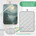 thumbnail image 6 of Yayeee Pot Holders Kitchen Heat Resistant with Pocket 7"x9.8" Cotton Oven Cooking Hot Pads, Forest House, 6 of 7