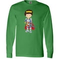 thumbnail image 3 of Inktastic Boy Prince, Knight In Shining Armor, Brown Hair Long Sleeve T-Shirt, 3 of 5